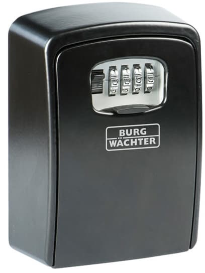 BURG-WÄCHTER KEYSAFE 40 SB, Musta, 1 koukku(a), Yhdistelmälukko, 105 x 55 x 145 mm
