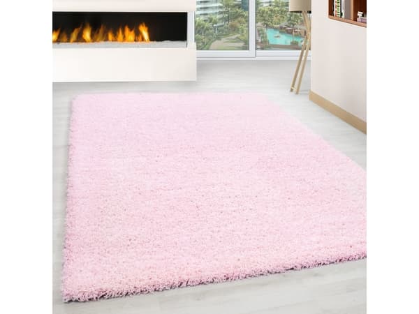 Ayyildyz Teppe Shaggy Rosa 80cm x 150cm