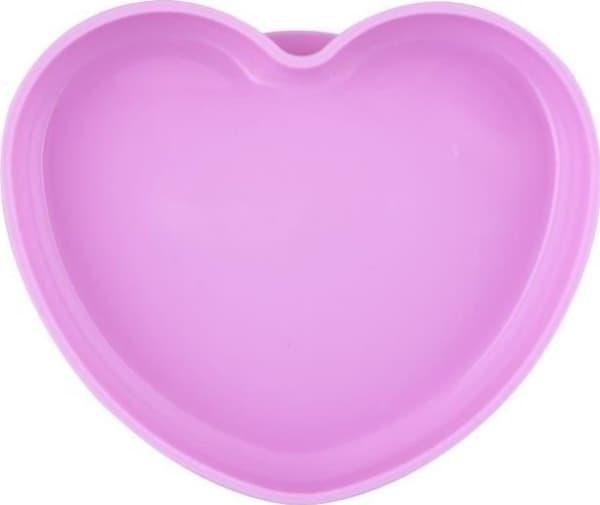 Chicco 00010217100000, Pikkulasten lautanen, Vaaleanpunainen, Silikoni, Poika/tyttö, 0,75 vuosi/vuosia