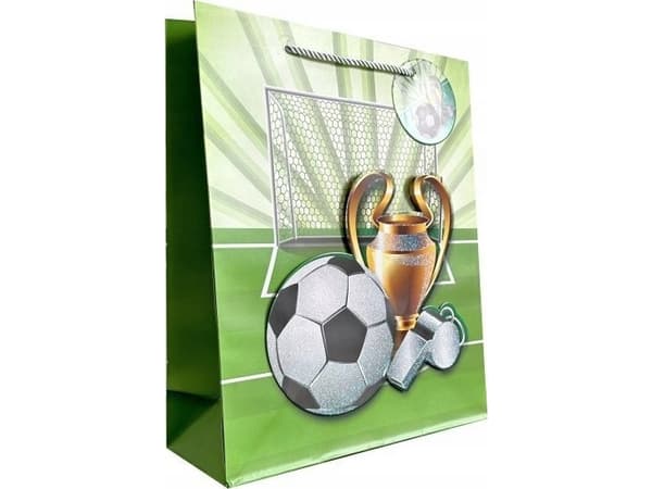 JU-PITER Dekorativ presentpåse 4wz 30x41,5x12cm JP 623A pojkar sport mix pris per 1 st