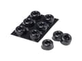 Miniatyrbild 3 av 3: 3M SJ5009BL, Svart, Polyuretan, Gummi, Rund, 2,23 cm, 10,1 mm, 6 styck
