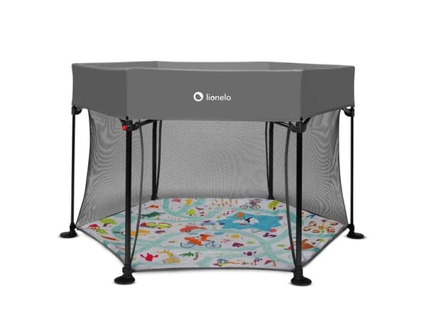Lionelo LIONELO ROEL playpen GREY MULTICOLOR, LKOJROELMCXXXXXXXXXX