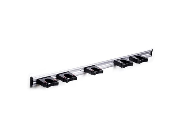 Aluskinne 900mm med 5 holdere