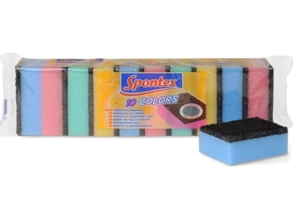 Sponges Spontex10 Colors 10Pcs