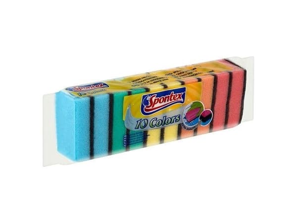 Sponges Spontex10 Colors 10Pcs