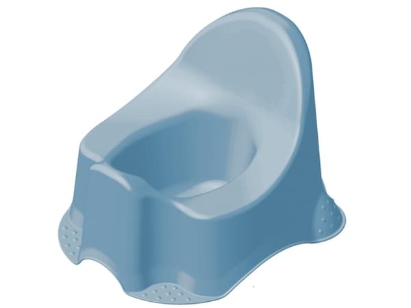 keeeper kids baby potte "franek pure", nordisk blå, lastbar opp til 15 kg, gummiert overflate og føtter, - 1 stk (1006068000000)