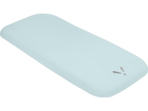 Piapimo Barnevogn laken 80 x 40 cm grønn med broderi SleepSweet kolleksjon