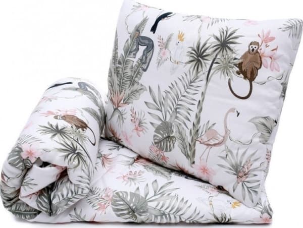 PULP BAMBOO BEDDING SET 80X100C M-TROPIC