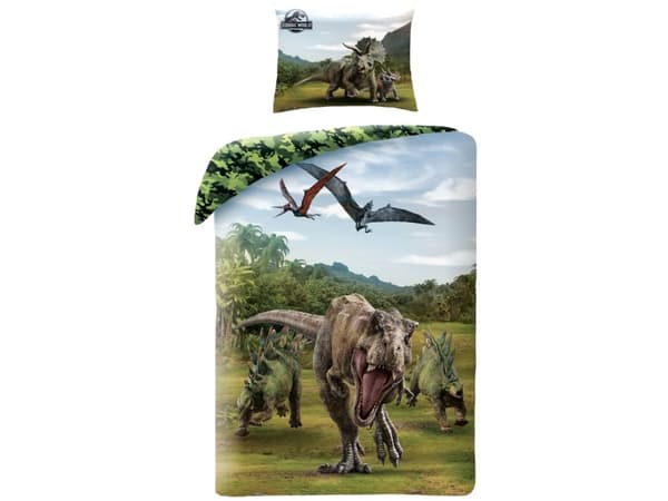 Jurassic World 2 sängkläder - 100 procent bomull