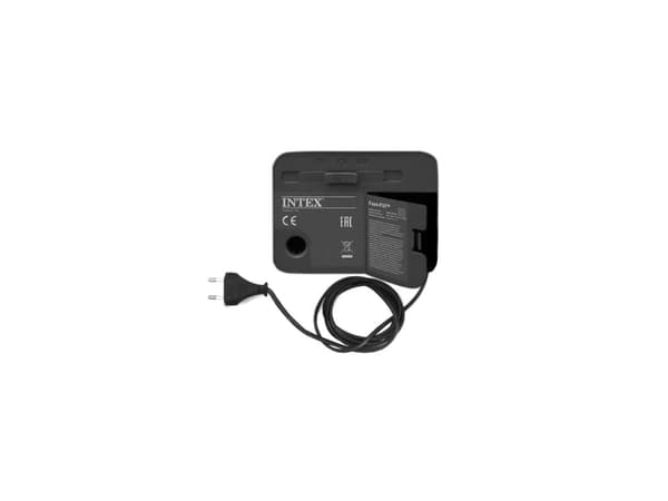 Intex DuraBeam Comfort-Plush Elevated, Dobbel Madrass, Rektangel, Inne & Ute, Innebygd luftpumpe