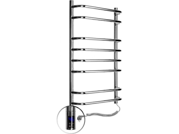 Navin Elektrisk håndkletørker Simfonia 480*800 Sensor med timer høyre rustfritt stål. 10-009033-4880