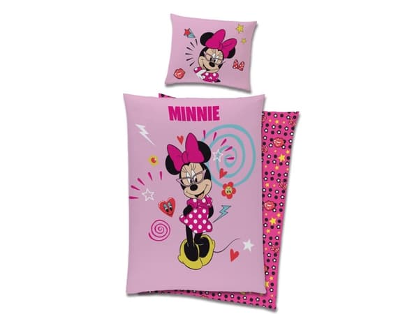 Disney Minnie Mouse Sengetøj - 100 procent bomuld