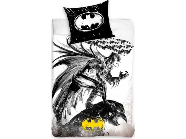 Batman vuodevaatteet 2 150 x 210 cm - 100 % puuvillaa