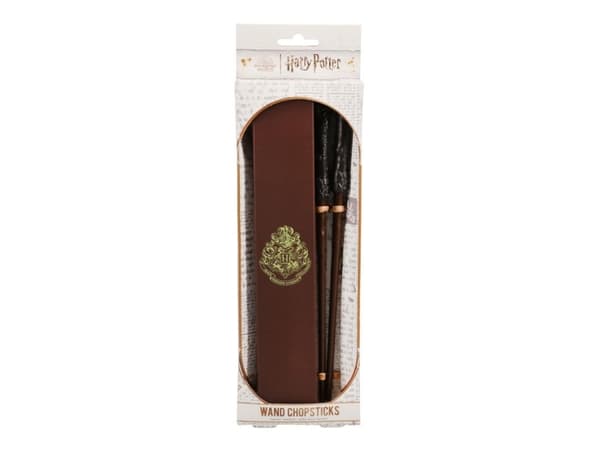 Paladone Harry Potter Wand Chopsticks in Box, Syömäpuikkosetti, Ruskea, 1 kpl, Kiina, 375 mm, 280 mm