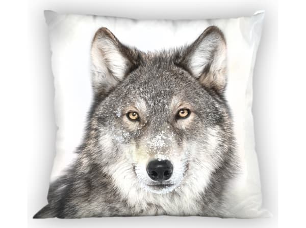 Kuddfodral Wolf 40 x 40 cm