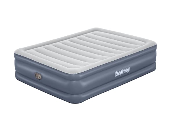 Bestway 6713I / 23, Dobbel Madrass, Dobbeltseng (Queen size), Rektangel, Innendørs, Innebygd luftpumpe