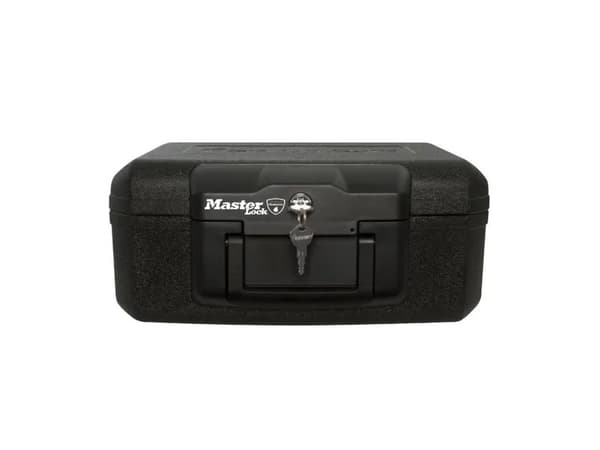 Master Lock No. L1200 - Liten - portable safe for cell phone / documents / flash drives - svart