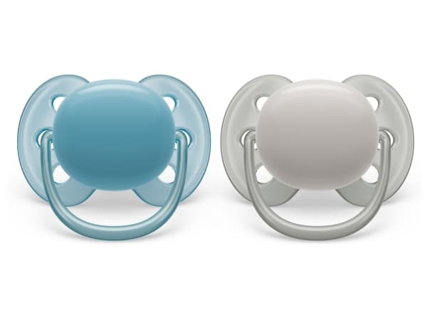 Philips AVENT ultra soft SCF091/17 Tutti, Superpehmeä tutti, Hampaita hoitava, Silikoni, Konepesunkestävä