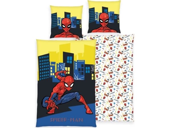 Spiderman Sengetøj - 100 procent bomuld
