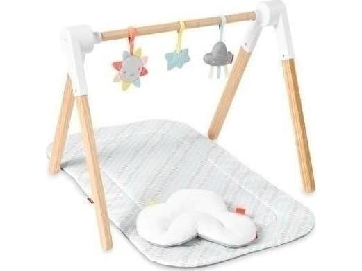 Skip Hop - Silver Lining Baby Gym Wood -vauvakuntosali puinen