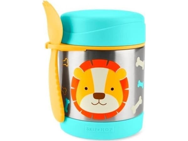 SKIP HOP food jar ZOO, 3m+, 325ml, crocodile, 9M931410