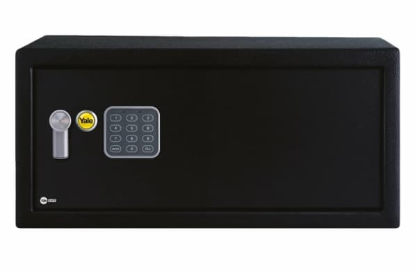 Yale YLV/200/DB2, Bærbar safe, Sort, Kombinasjonslås, 24 l, Stål, Gulv/vegg