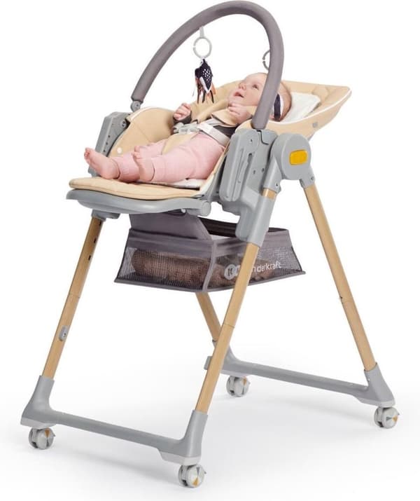 KINDERKRAFT highchair LASTREE, pink, KHLAST00PNK0000