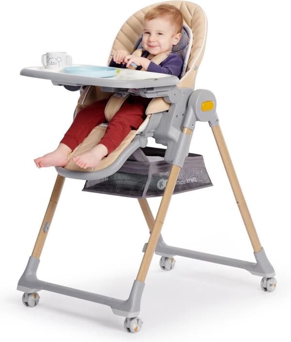 KINDERKRAFT highchair LASTREE, pink, KHLAST00PNK0000