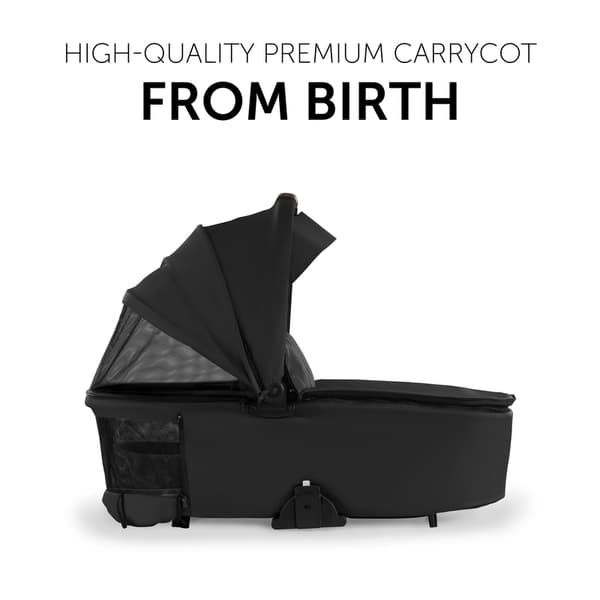 HAUCK carry Cot WALK N CARE, Black, 165409