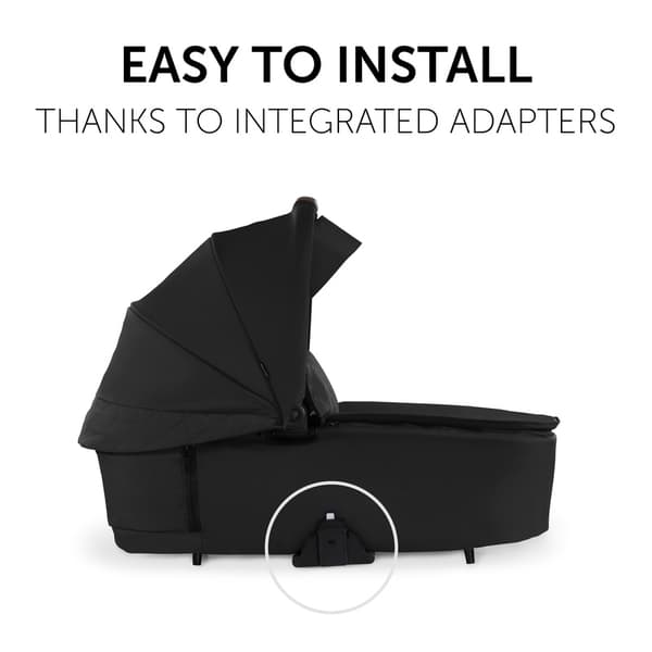 HAUCK carry Cot WALK N CARE, Black, 165409