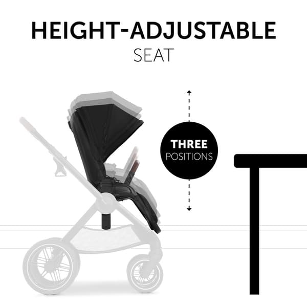 HAUCK stroller WALK N CARE, Black, 165355