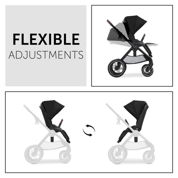 HAUCK stroller WALK N CARE, Black, 165355