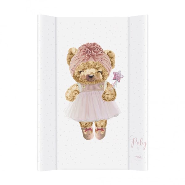 CEBA hard changing mat short FLUFFY PUFFY, 50x70 cm, Poly, W-203-132-681