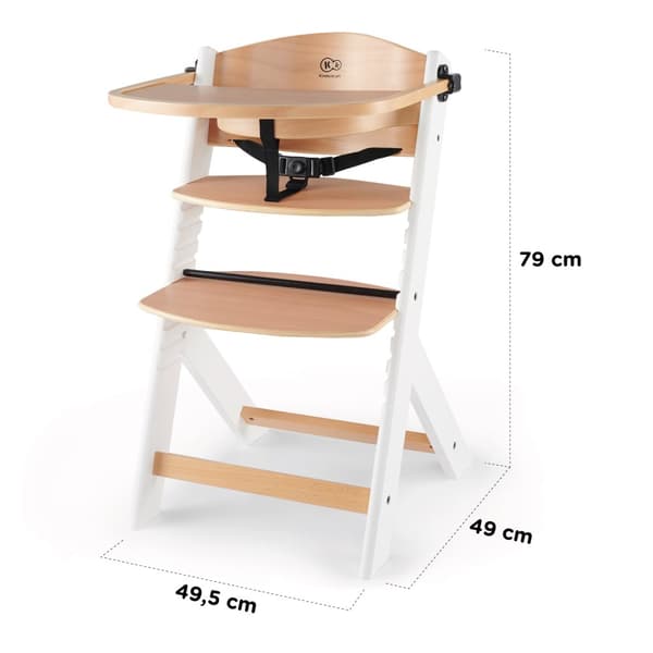 KINDERKRAFT high chair Enock White