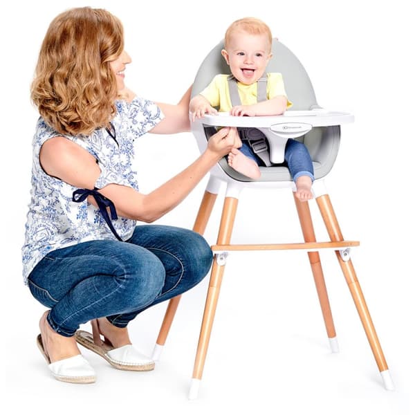 KINDERKRAFT high chair FINI black