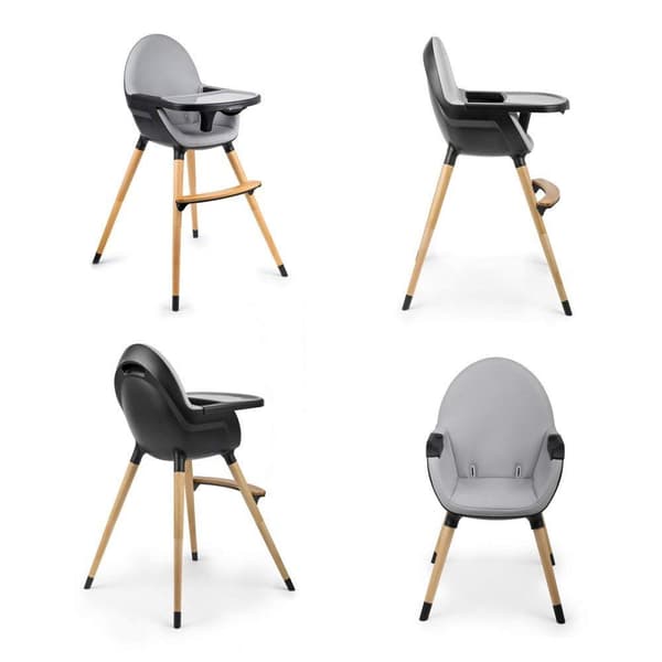 KINDERKRAFT high chair FINI black