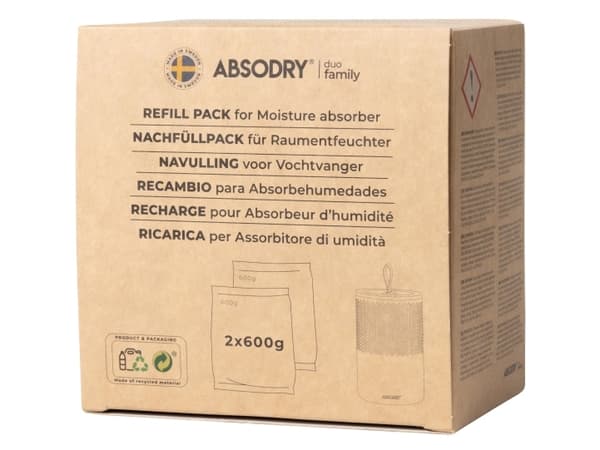 Absodry Duo Family Refill Bag 2-Pack