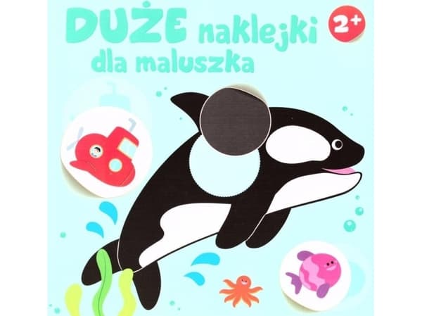 Suuret tarrat pikkulapsille 2+ - Orca EDUKAMP