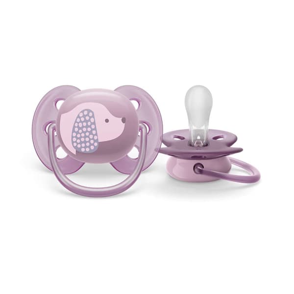 Jaunums! Philips Avent māneklītis Ultra soft DECO, 6-18M (1 gab), meitenēm