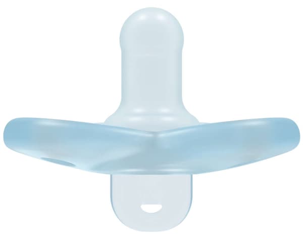 Philips Avent Soothie silikona māneklītis ar silikona vairogu, 0-6M, 2 gab., zēniem