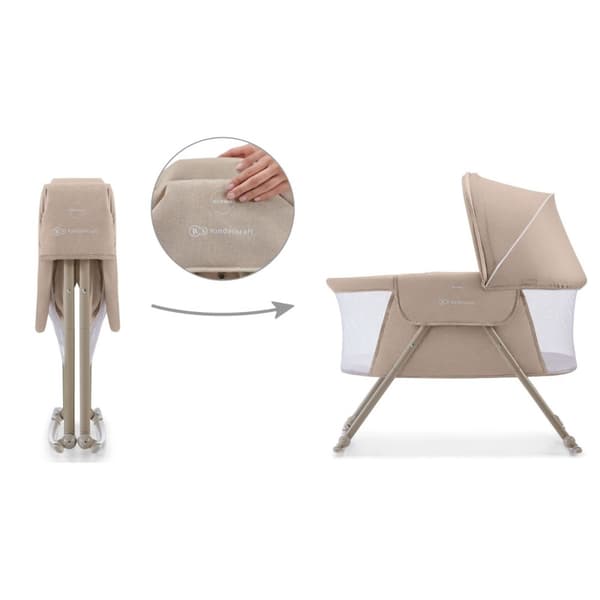 KINDERKRAFT cot LOVI, beige, KKLLOVIBEG0000