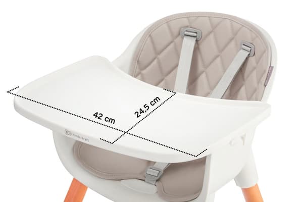 KINDERKRAFT high chair Sienna Grey