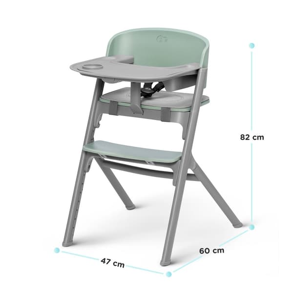 KINDERKRAFT highchair LIVY, olive green, KHLIVY00GRE0000