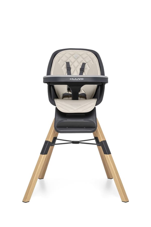 MUUVO CHOC 2 highchair BEIGE, M-CHOC-2-BEIGE