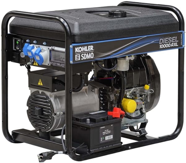 Elektrisk generator KOHLER Diesel 10000 A XL STAND BY