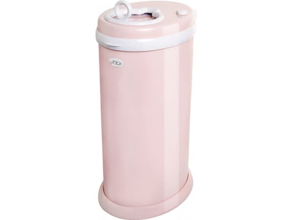 Ubbi blöjkorg i stål Blush Pink Ubbi