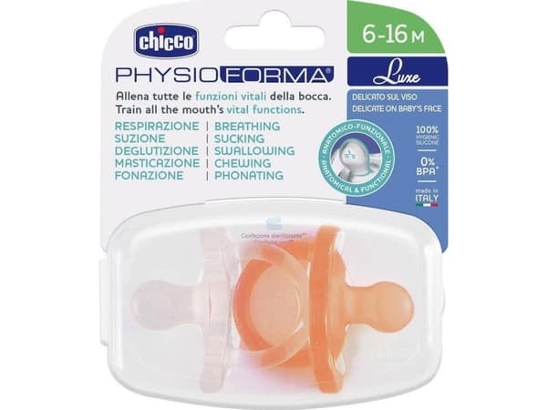 CHICCO 00073033310000 PHYSIOFORMA LUXE Smokk 6-16M POM. 2 stk.