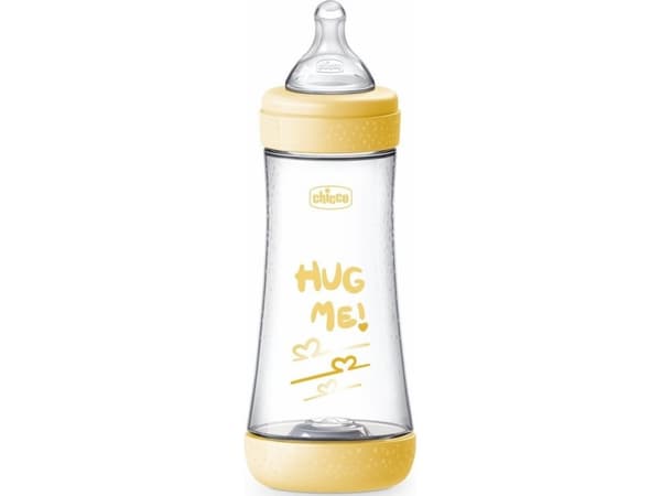 Chicco Baby Bottle Perfect5 4 Chicco Baby Bottle Perfect 4M+ 300ml Silikoninis Neutralus buteliukas kūdikiams