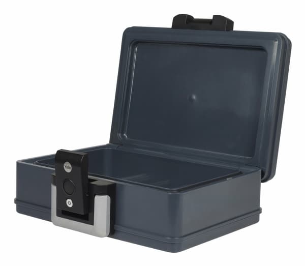 Yale YFWC/155/KB1, Bærbar safe, Grå, Nøkler, 6,9 l, Plast, 400 mm