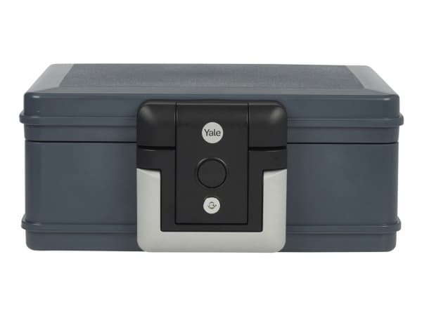Yale YFC/154/KB1, Kannettava kassakaappi, harmaa, 2 avainta, 5 L, muovi, 354 mm